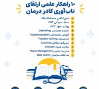 10 راهکار علمی ارتقای تاب آوری کادر درمان